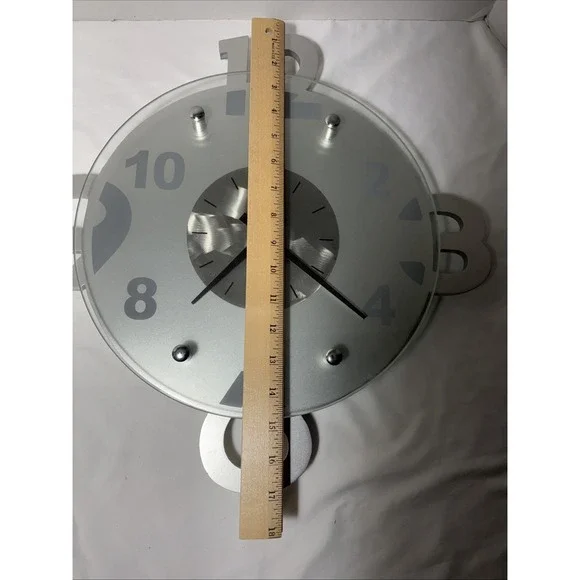 Modern Wall Clock Mid Century Modern Inspired Home Decor - Picture 4 of 8